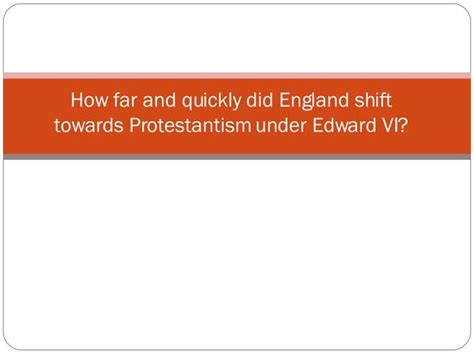 when did england become protestant